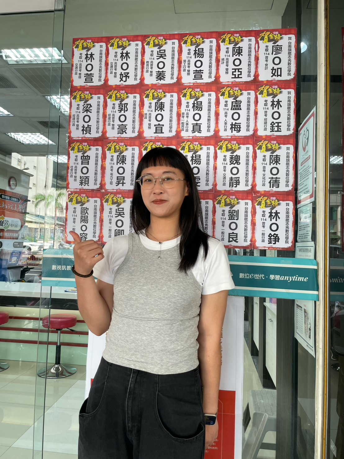 114高普考雙榜交通行政-林○萱-台南旗艦志光數位學院