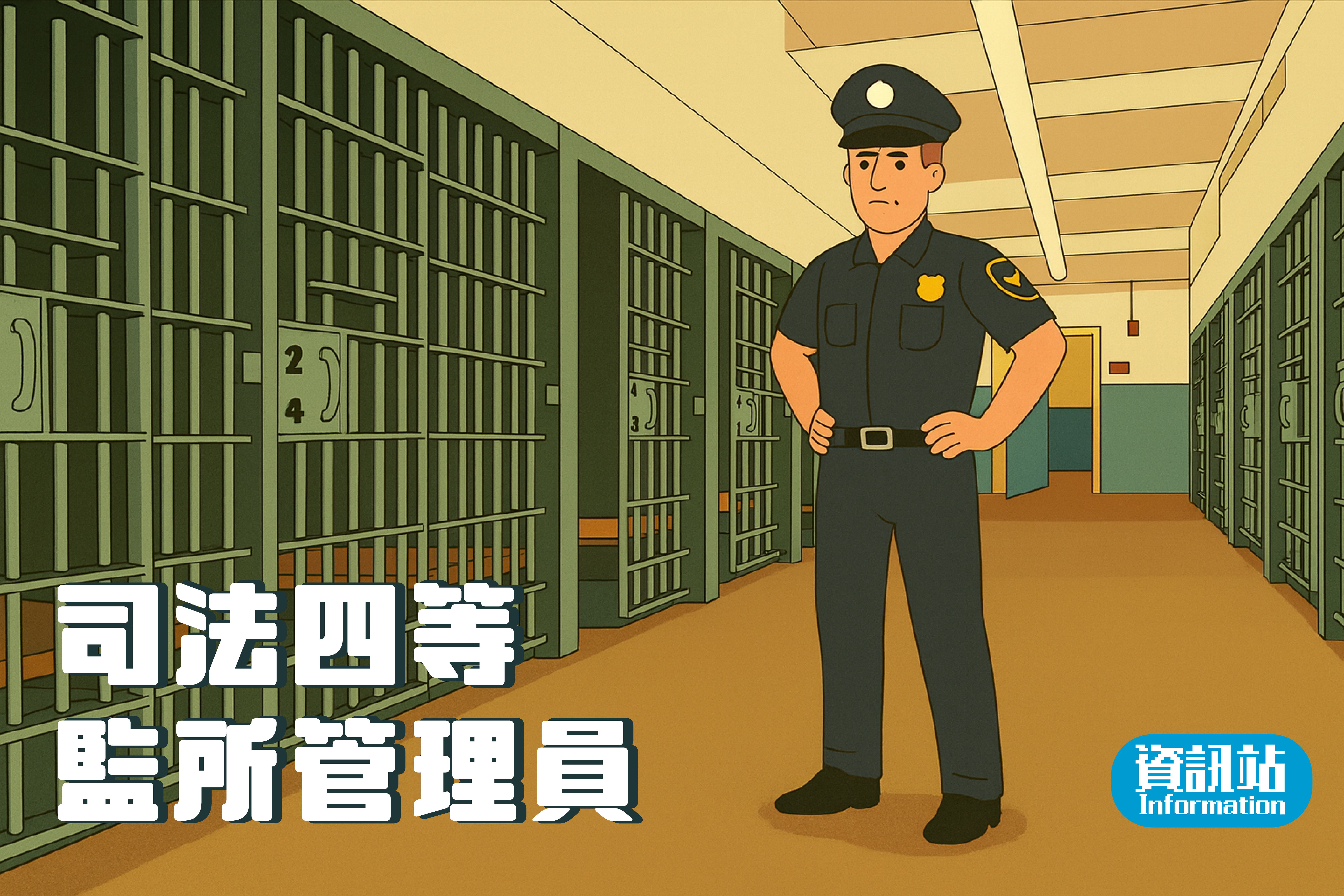 司法特考【監所管理員】：考試科目、時間、考古題詳解│月休17天的監獄戒護工作-台南志光公職補習班