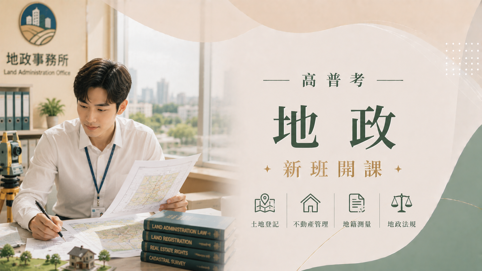 考公職 高考地政、普考地政、初等地政、地特特考地政、考證照地政士、不動產經紀人、找屏東學儒補習班，學儒彙整高考地政、普考地政、初等地政、地政士、不動產經紀人公職及證照之考試介紹/工作內容/考試科目/歷屆試題/準備要領/考試心得，您要的資訊通通在這裡！屏東學儒深受考取學長姐的大力推薦，錄取人數全國最多，要考地政考試就找屏東學儒。