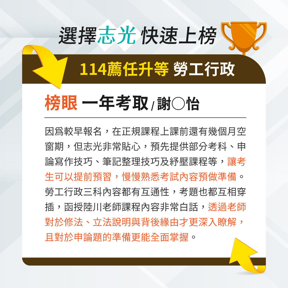 韓青老師政治學學員好評