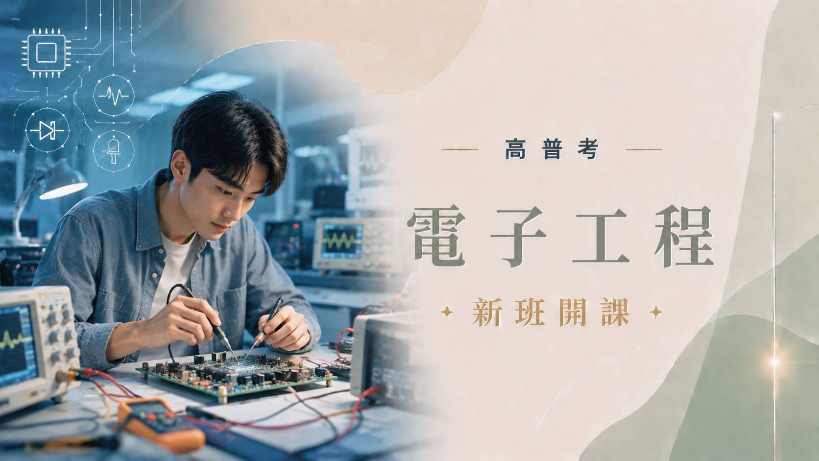 高普考電子工程完整考試資訊、考試科目、錄取率、薪水、工作內容、考古題下載、ptt最推薦的補習班｜屏東學儒公職補習班